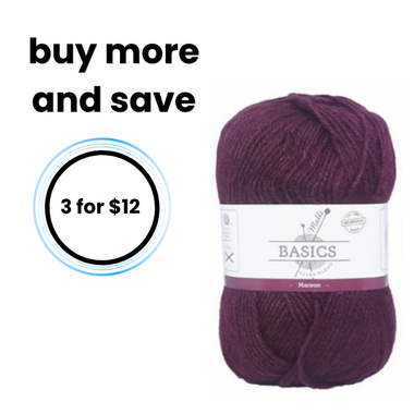 Super Blend Basic Yarn - Maroon