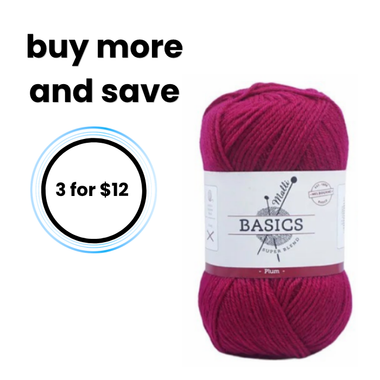 Super Blend Basic Yarn - Plum