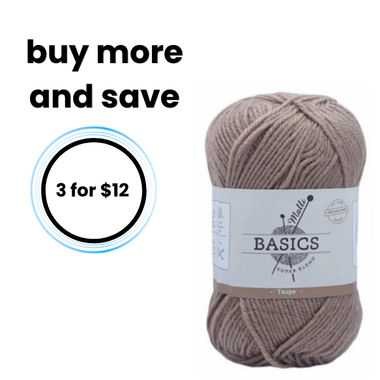 Super Blend Basic Yarn - Taupe