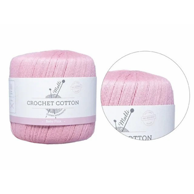 Super Strength Crochet - Baby Pink