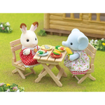 Sylvanian - BBQ Picnic Set Elephant Girl