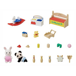 Sylvanian - Baby's Toy Box - Rabbit & Panda