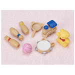 Sylvanian - Baby's Toy Box - Rabbit & Panda