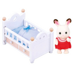 Sylvanian - Choc Rabbit Baby Set