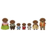 Sylvanian - Chocolate Labrador Family