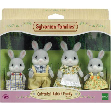 Sylvanian - Cottontail Rabbit Family