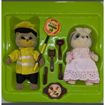 Sylvanian - Dinner Lady and Lollipop Man