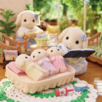 Sylvanian - Flora Rabbit Family