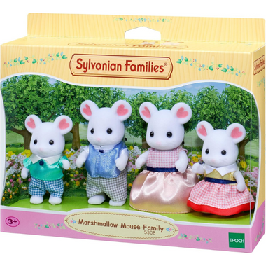 Sylvanian - Marshmallow Mouse Family