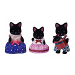 Sylvanian - Midnight Cat Family