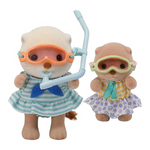 Sylvanian - Sea Otter Sisters Splashy Snorkle