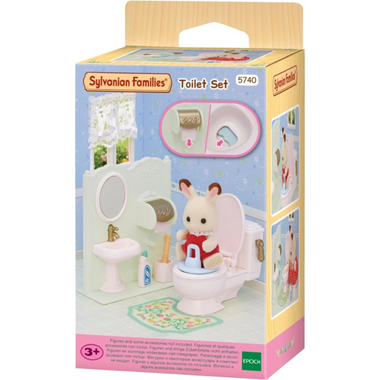 Sylvanian- Toilet Set