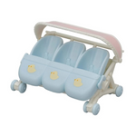 Sylvanian - Triplets Stroller