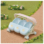 Sylvanian - Triplets Stroller