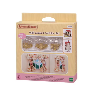 Sylvanian - Wall Sconces & Curtain Set