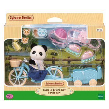 Sylvanian Families - Cycle & Skate Panda Girl