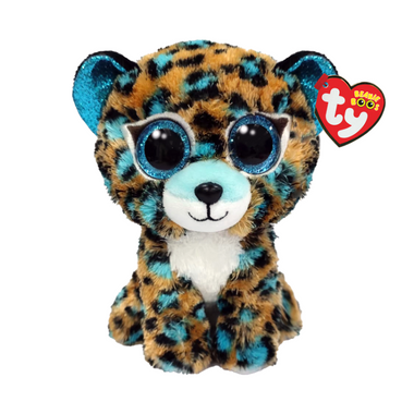 TY Beanie Boos Cobalt - Blue Spotted Leopard