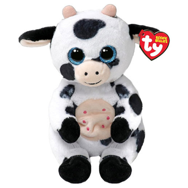 TY Beanies - Herdly - Cow with Belly - Reg
