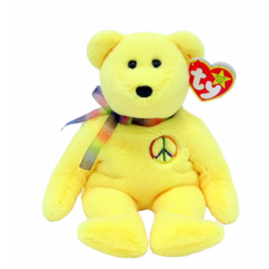 TY Peace II - Yellow Bear Reg
