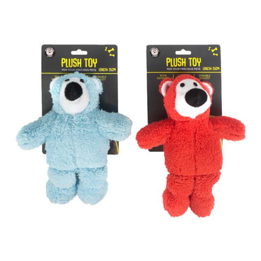 Teddy Bear Plush Toy with Squeaker