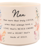 The Cottage Garden Peach Mug - Nan