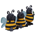 Three Wise Bees 9.5cm