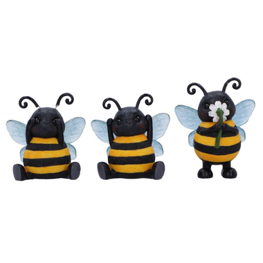 Three Wise Bees 9.5cm