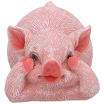 Three Wise Playful Pigs 8.4cm