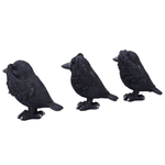 Three Wise Ravens 8.7cm