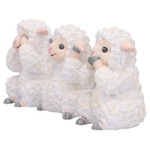 Three Wise Sheep 8.5cm
