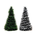 Tinsel Evergreen-Snow Tip Tree 48cm