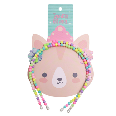 TnT Drop3 Beads Aliceband 2pc Rainbow
