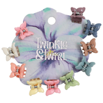 TnT Drop3 Micro Butterfly Claw Clips 10pc Ice Cream