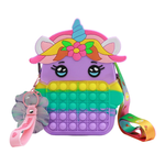 TnT Drop3 Push Pop Unicorn Bag Purple