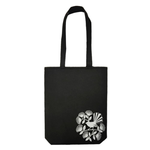 Tote Bag Felt NZ Fantail Black