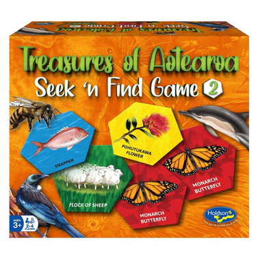 Treasures Of Aotearoa Seek & Find Game 2