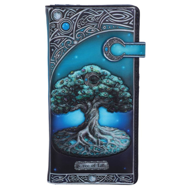 Tree of Life Embossed Purse 18.5cm Purse-Wallet