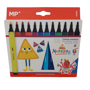 Trikids Markers - 12 Colours