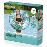 Tropical Palms Swim Ring 1.19m