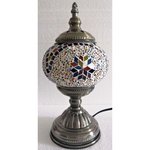 Turkish Mosaic Multicolour Flower Lamp
