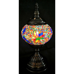 Turkish Mosaic Multicolour Flower Lamp