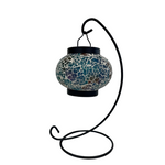 Turkish Mosaic Tealight Holder- Blue