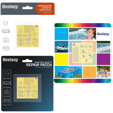 Underwater Adhesive Repair Patch 6.5 x 6.5cm