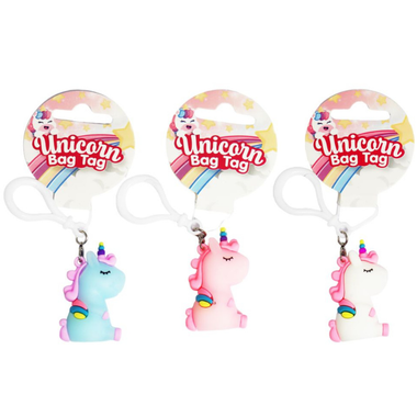 Unicorn Bag Tag 5.5cm