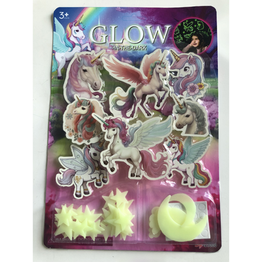 Unicorn Glow in the Dark Stickers