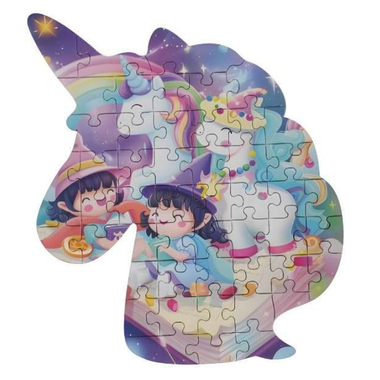 Unicorn Shaped 3D Puzzle