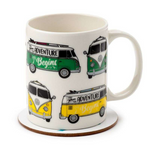 VW Mug & Coaster Set