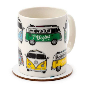 VW Mug & Coaster Set