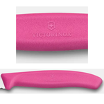 Victorinox Paring Knife 2pc Set Wavy 8cm - Pink