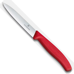 Victorinox Paring Knife Straight 10cm - Red